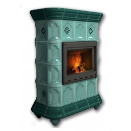 Каминная облицовка КимрПечь Истра пристенная Волна